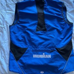 IRONMAN Blue Athletic Vest/jacke with Black Accents